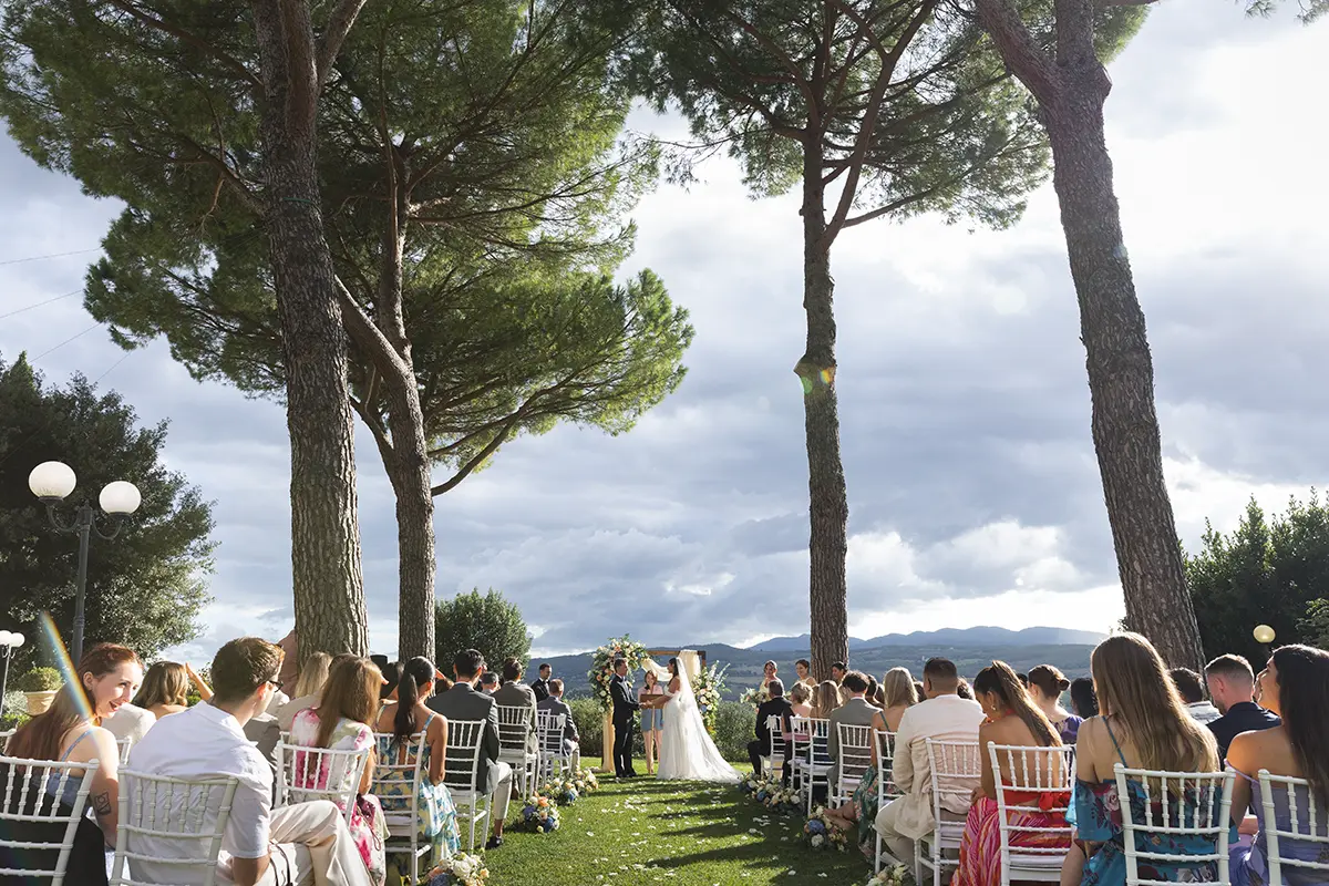Monastero Santa Margherita wedding ceremony